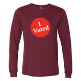 I Voted Minnesota Long Sleeve T-Shirt