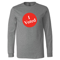 I Voted Minnesota Long Sleeve T-Shirt