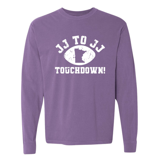 JJ to JJ Touchdown Long Sleeve Comfort Colors T-Shirt