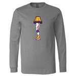 Minnesota Pro Football Holiday Leg Lamp Long Sleeve T-Shirt