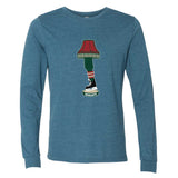 Minnesota Hockey Holiday Leg Lamp Long Sleeve T-Shirt