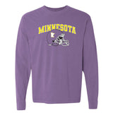 Minnesota Football Helmet Long Sleeve T-Shirt