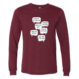 Minnesota Love Language Long Sleeve T-Shirt