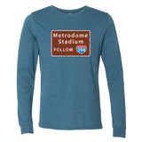 Metrodome I-394 Minnesota Long Sleeve T-Shirt