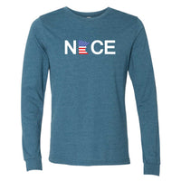 Fourth of July NICE Minnesota Long Sleeve T-Shirt