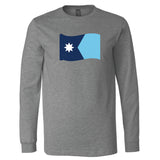 Minnesota State Flag Long Sleeve T-Shirt