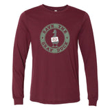 Save the Gray Duck Long Sleeve T-Shirt