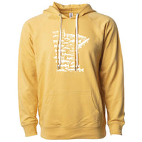 Minnesota Fish Stamp Lightweight Hoodie