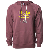 I Hate The Eagles Minnesota Lightweight Hoodie