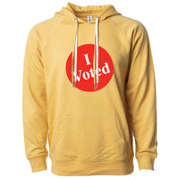 I Voted Minnesota Lightweight Hoodie