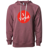 I Voted Minnesota Lightweight Hoodie