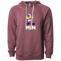 Minnesota 8-Bit Football Lightweight Hoodie