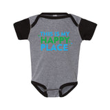 This Is My Happy Place Minnesota Infant Onesie