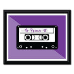 Prince Cassette Wall Art Print