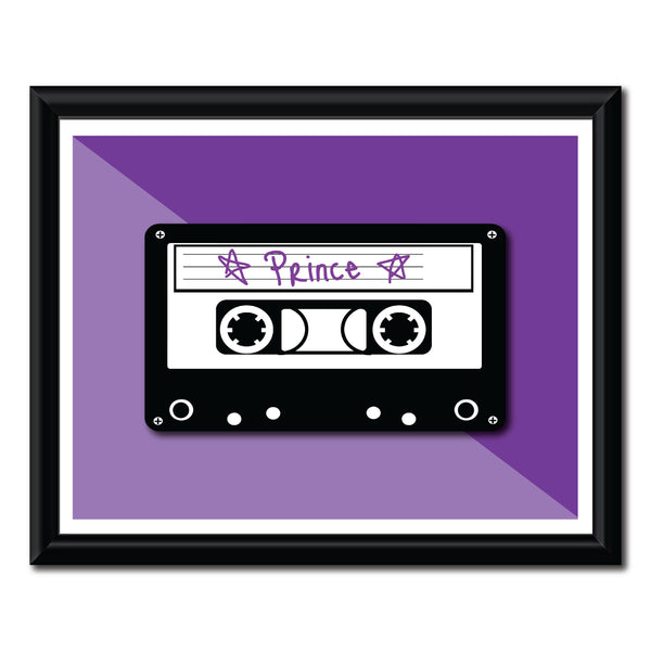 Prince Cassette Wall Art Print