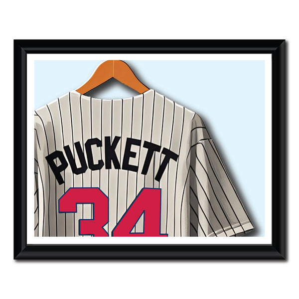 Puckett Jersey Wall Art Print