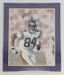 Randy Moss Autographed & Framed 16x20 Photo Upper Deck Authenticated #77/84