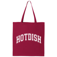 Varsity Hotdish Minnesota Canvas Tote Bag