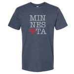 Buffalo Plaid Heart Minnesota T-Shirt