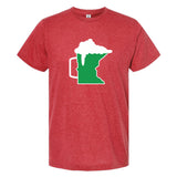 Green Beer Mug Minnesota T-Shirt