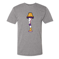 Minnesota Pro Football Holiday Leg Lamp T-Shirt