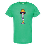 Minnesota Pro Football Holiday Leg Lamp T-Shirt