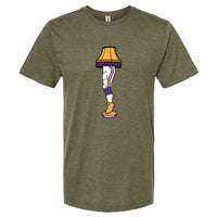 Minnesota Pro Football Holiday Leg Lamp T-Shirt