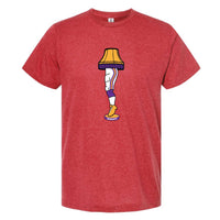 Minnesota Pro Football Holiday Leg Lamp T-Shirt