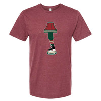 Minnesota Hockey Holiday Leg Lamp T-Shirt