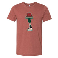 Minnesota Hockey Holiday Leg Lamp T-Shirt