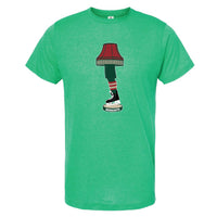 Minnesota Hockey Holiday Leg Lamp T-Shirt