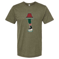 Minnesota Hockey Holiday Leg Lamp T-Shirt