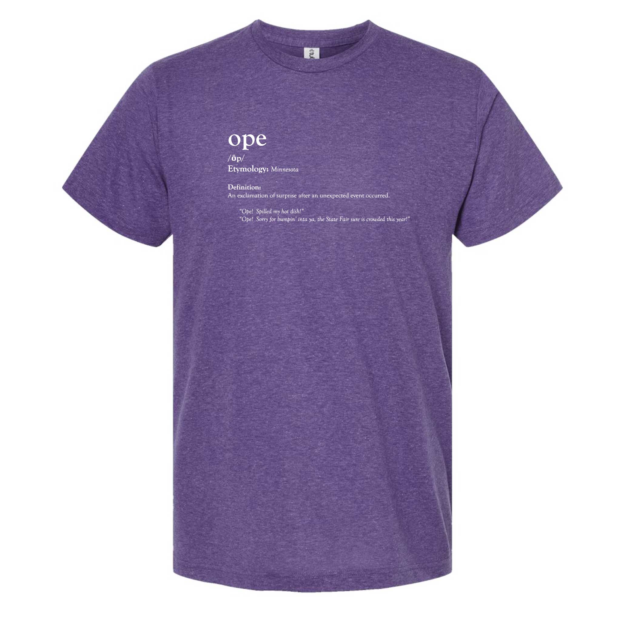 Ope Minnesota T-Shirt – Minnesota Awesome