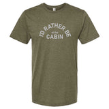 I'd Rather Be at the Cabin Minnesota T-Shirt