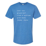 Tater Tot Hotdish Recipe Minnesota T-Shirt