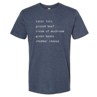 Tater Tot Hotdish Recipe Minnesota T-Shirt