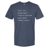 Tater Tot Hotdish Recipe Minnesota T-Shirt