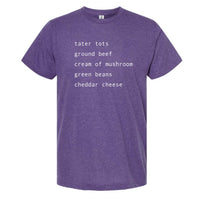 Tater Tot Hotdish Recipe Minnesota T-Shirt