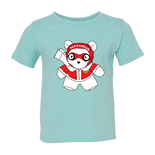 Aviator Santa Bear Minnesota Toddler T-Shirt