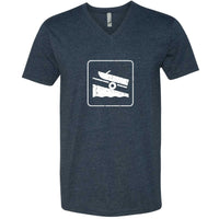 Boat Launch Minnesota V-Neck T-Shirt