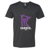 Earned. Minnesota Women's Hockey V-Neck T-Shirt