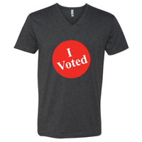 I Voted Minnesota V-Neck T-Shirt