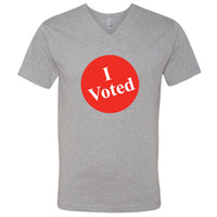 I Voted Minnesota V-Neck T-Shirt