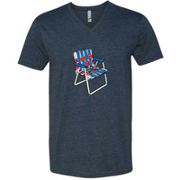 Lawn Chair Minnesota V-Neck T-Shirt