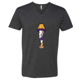 Minnesota Pro Football Holiday Leg Lamp V-Neck T-Shirt