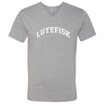 Varsity Lutefisk Minnesota V-Neck T-Shirt