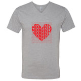 Minnesota Heart V-Neck T-Shirt