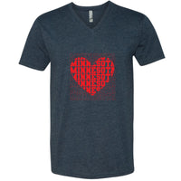 Minnesota Heart V-Neck T-Shirt