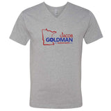 Goldman for Mayor Minnesota Minnesota V-Neck T-Shirt