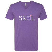 SKOL Grape Ape Minnesota V-Neck T-Shirt